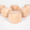 tickit Natural Wooden Cubes -   