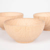 tickit Natural Wooden Bowls -   