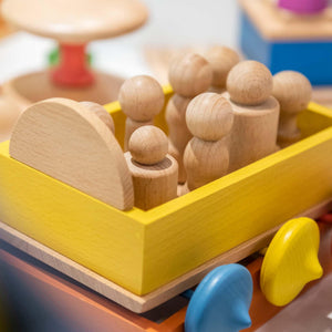 tickit Wooden Community Figures -   