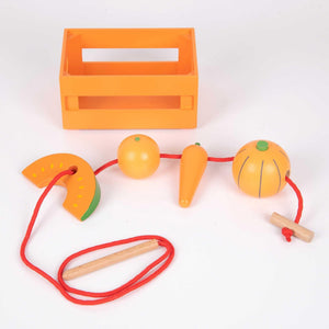tickit Wooden Sorting Fruit & Vegetable Crates -   