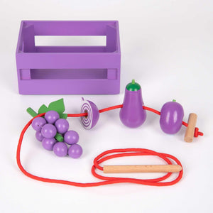 tickit Wooden Sorting Fruit & Vegetable Crates -   