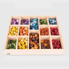 tickit Wooden Sorting Tray - 14 way -   