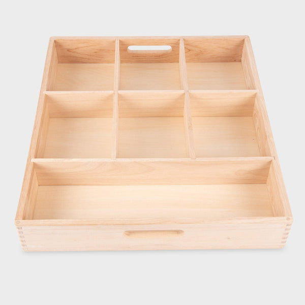 TickiT Wooden Sorting Tray - 7 way 8