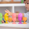 TickiT Rainbow Wooden Egg Cups 20