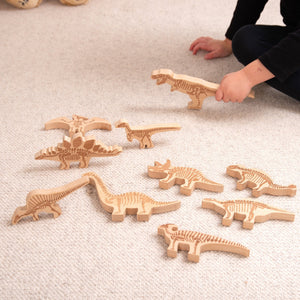 tickit Træklodser med dinosaurer -   