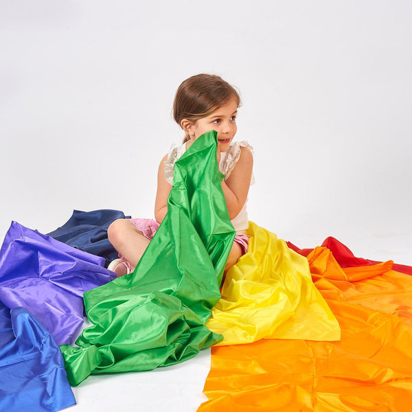 tickit Rainbow Habutae Fabric Pack -   