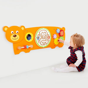 tickit Bear Activity Wall Panel -   