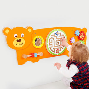 tickit Bear Activity Wall Panel -   