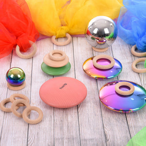 tickit Sensory Reflective Silver Balls -   