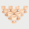 tickit Natural Wooden Egg Cups -   