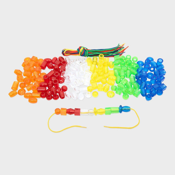 tickit Translucent Jumbo Lacing Beads -   