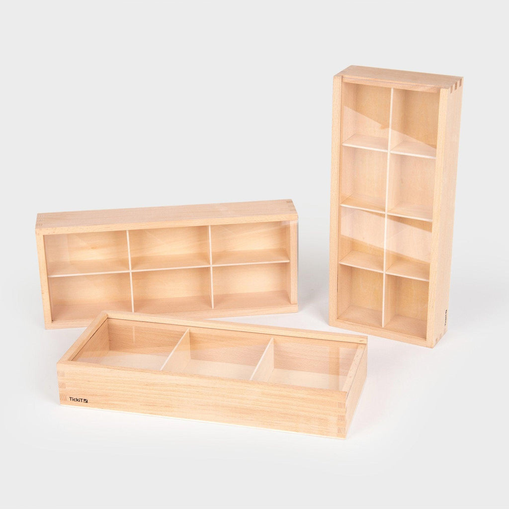 TickiT Wooden Discovery Boxes 1