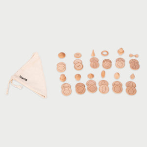 tickit Wooden Treasures Touch & Match Set -   