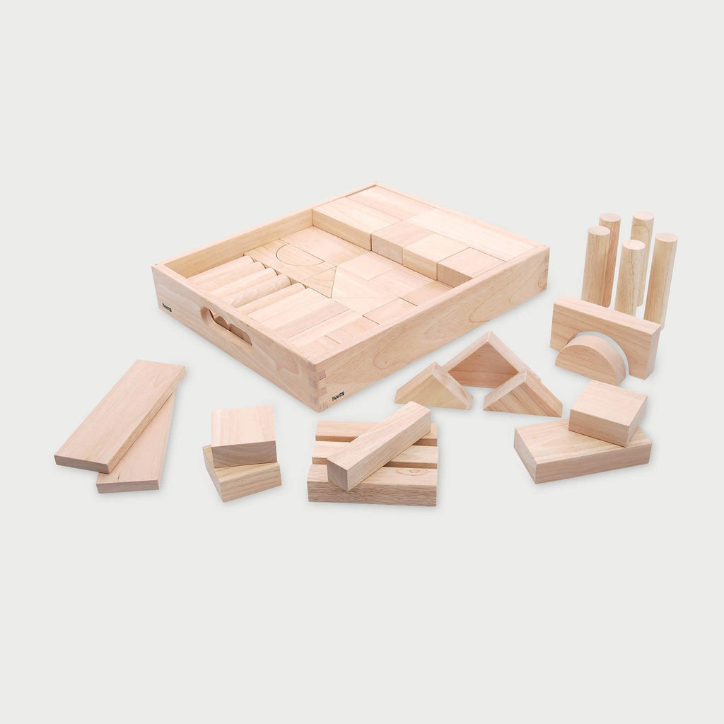 TickiT Wooden Jumbo Block Set 1